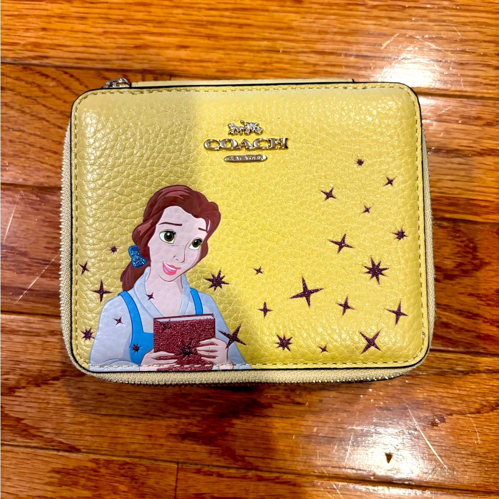 Coach X Disney Belle Jewelry Case